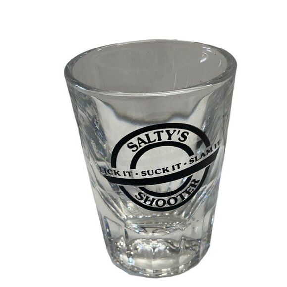 Shot Glass Salty's Shooter Lick It Suck It Slam It - Picture 1 of 3